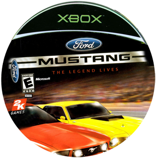 Ford Mustang - The Legend Lives (USA) Game Disc